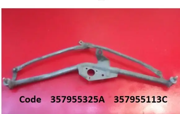 Volkswagen PASSAT B4 Front wiper linkage 357955325A 357955113C