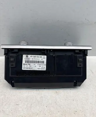 Audi A6 S6 C6 4F Climate control unit 4F1820043AG 4F0910043A 5HB00883351