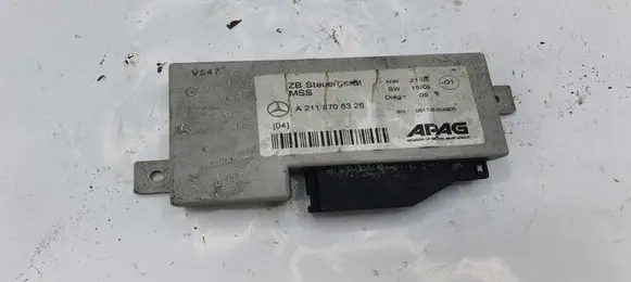 Mercedes-Benz E W211 Other control units/modules A2118706326 051122008900