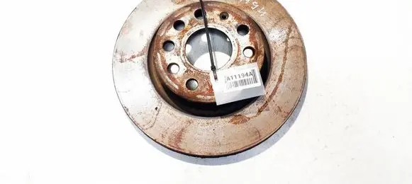 Skoda Octavia Mk2 (1Z) Front brake disc VENTILIUOJAMAS