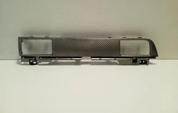 Dashboard glove box trim