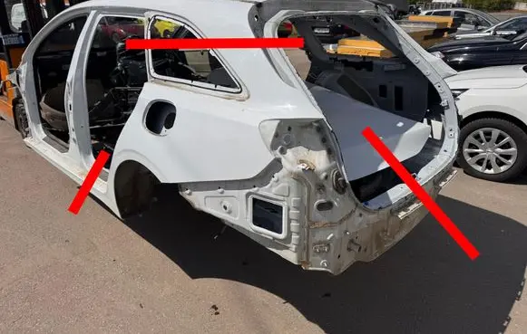 KIA Ceed Rear quarter panel 
