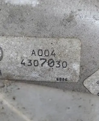 Mercedes-Benz A W168 Master brake cylinder A0044307030 A004