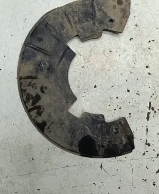 Volkswagen Touareg II Front brake disc dust cover plate 