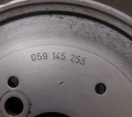 Audi A6 S6 C5 4B Power steering pump pulley 059145255