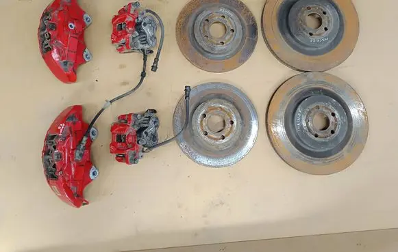 Ford Mach-E I Brake discs and calipers set LK9C2010GLC LK9C2011GLC JX6120252B