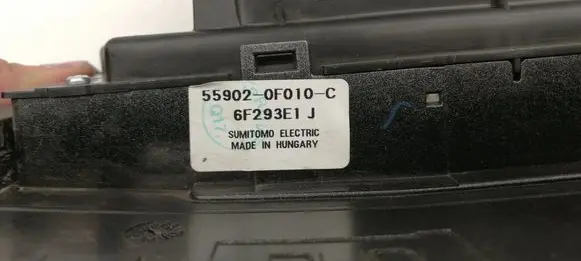 Toyota Corolla Verso E121 Interior fan control switch 559000F030