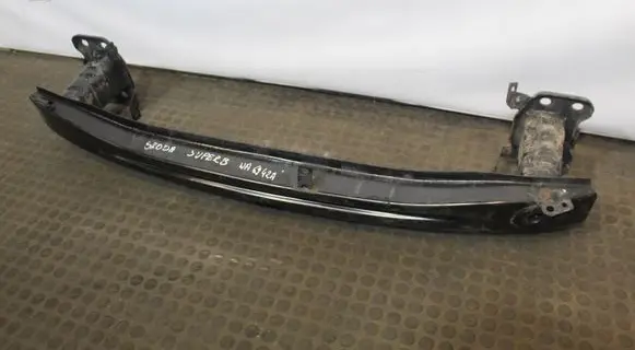 Rear bumper support beam