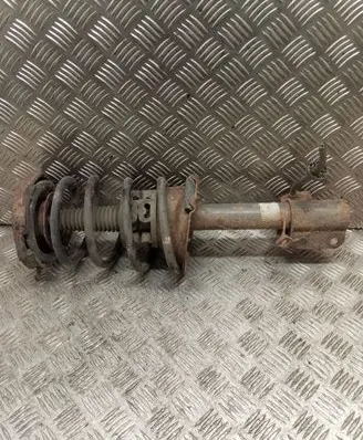 Front shock absorber with coil spring