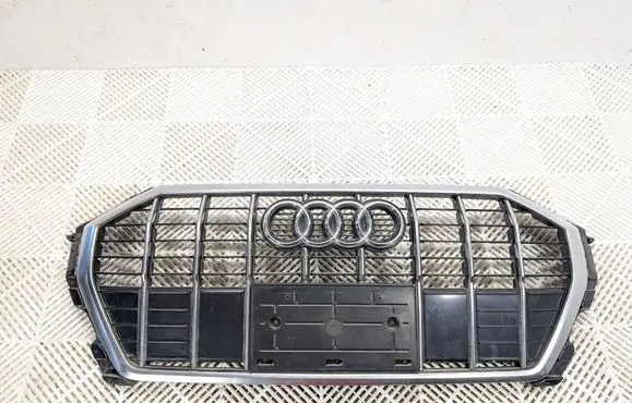 Front bumper upper radiator grill