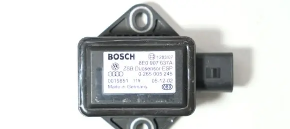 Audi A6 S6 C5 4B ESP acceleration yaw rate sensor 8E0907637A