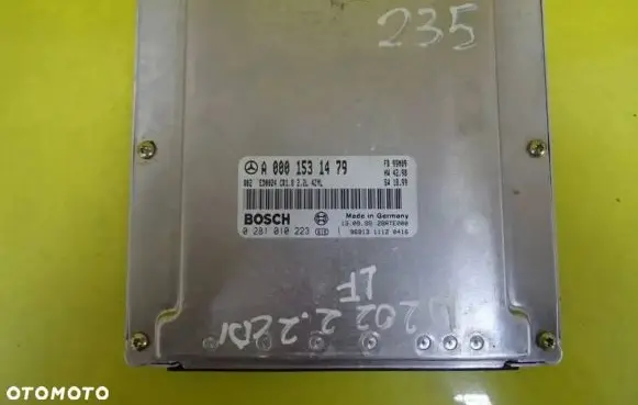 Mercedes-Benz C W202 Engine control unit/module A0001531479 0281010223