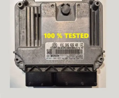 Volkswagen Golf VI Engine control unit/module ECU 03C906026AB 0261S08055 03C907309Q