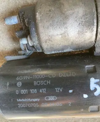 Volvo S80 Starter motor 6G9N11000CD