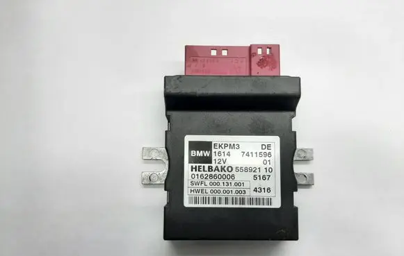 BMW X3 F25 Fuel injection pump control unit/module 7411596