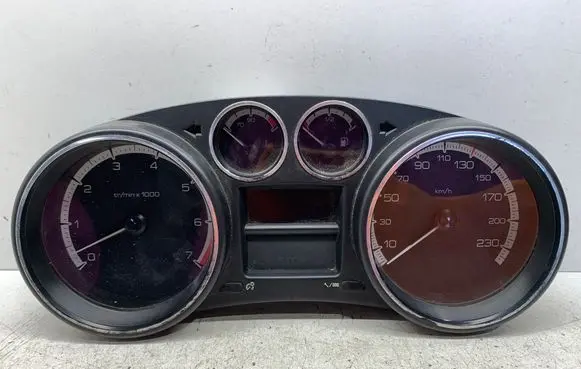 Peugeot 308 SW Speedometer (instrument cluster) 9665107380 503001550110