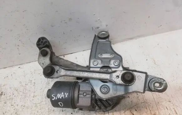 Front wiper linkage and motor