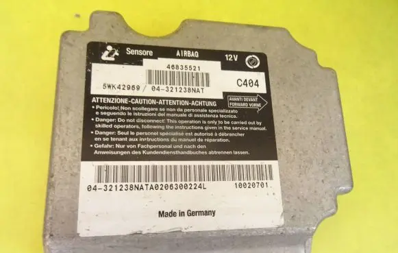 Fiat Stilo Airbag control unit/module 46835521