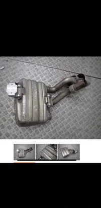Porsche 911 991 Rear muffler/silencer tail pipe 