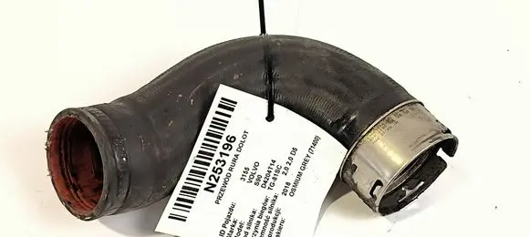 Volvo S90, V90 Heater radiator pipe/hose 31657761
