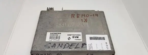 Renault Laguna I Engine control unit/module 7700731802
