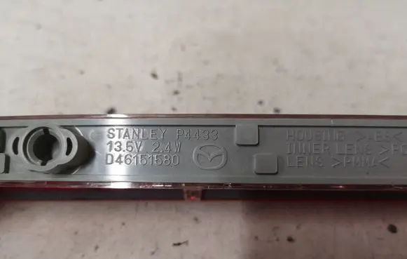 Mazda 6 Third/center stoplight D46151580 P4433 K2442