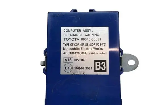Lexus GS 300 350 430 450H Parking PDC control unit/module 8934030031 ADC100120500A 10R022584