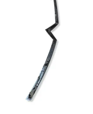 Citroen C4 I Picasso Front bumper splitter molding 9654191780