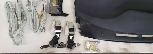 Toyota Prius (XW30) Airbag set with panel 5541147050