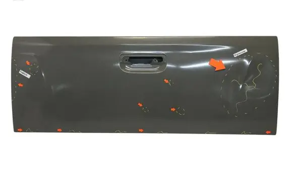 Isuzu D-Max Pickup box rear panel tailgate 8981985390 Replacement Taiwan