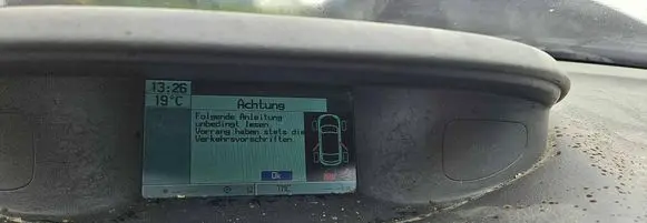 Renault Laguna II Screen/display/small screen 8200001376b