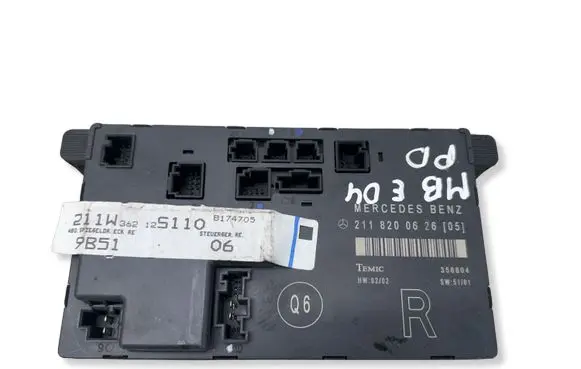 Mercedes-Benz E W211 Door control unit/module 2118200626 356804