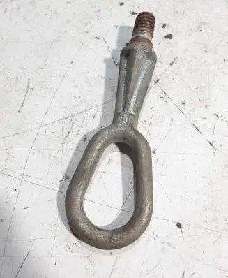 Towing hook eye