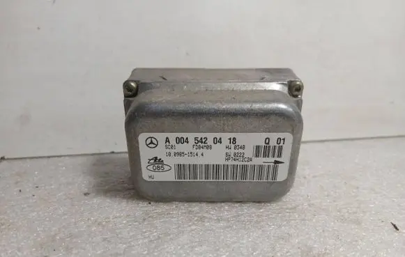 Mercedes-Benz C W203 ESP acceleration yaw rate sensor A0045420418 FD04M08 RP74H12C2A