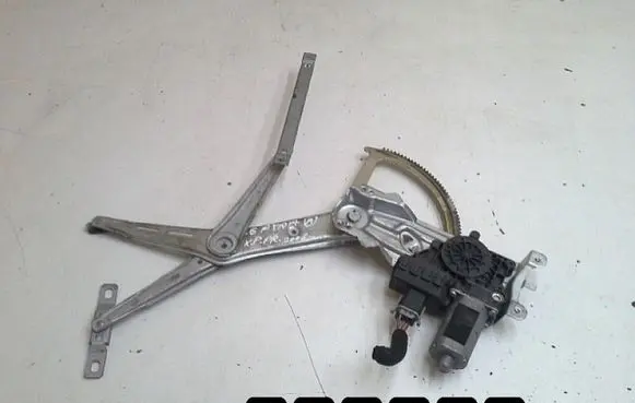 Front door window regulator with motor