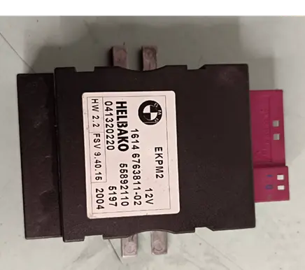 BMW 5 E60 E61 Fuel injection pump control unit/module 6763811 55892110 041320220
