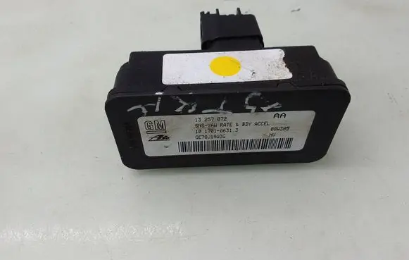 Opel Astra H ESP acceleration yaw rate sensor 13257072