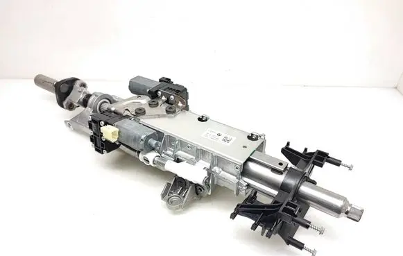 Steering wheel axle set