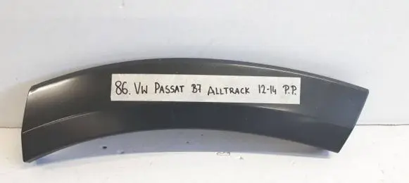 Volkswagen PASSAT B7 Front bumper splitter molding 3AA807258