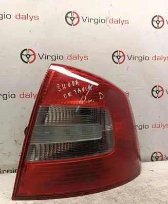Skoda Octavia Mk2 (1Z) Rear/tail lights 1Z5945096B 1Z5945112B 134048