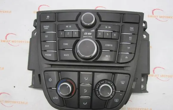Opel Astra J Climate control unit 13346092 13346050