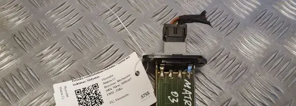 Hyundai Matrix Heater blower motor/fan resistor