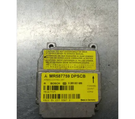 Mitsubishi Colt Airbag control unit/module MR587759