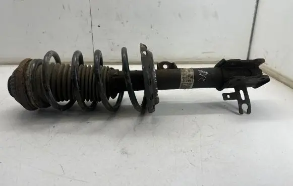 Front shock absorber with coil spring