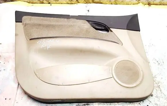 Front door card panel trim