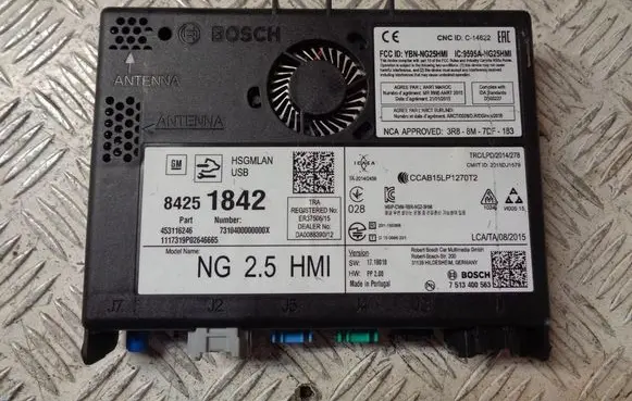 Opel Astra K GPS navigation control unit/module 84251842