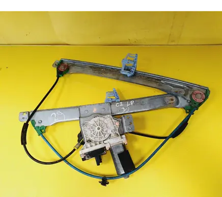 Citroen C2 Front door window regulator with motor 9641241380