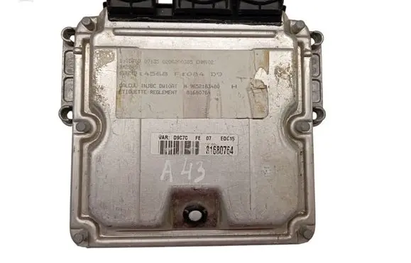 Peugeot 407 Engine control unit/module ECU 9652183480 0281011520