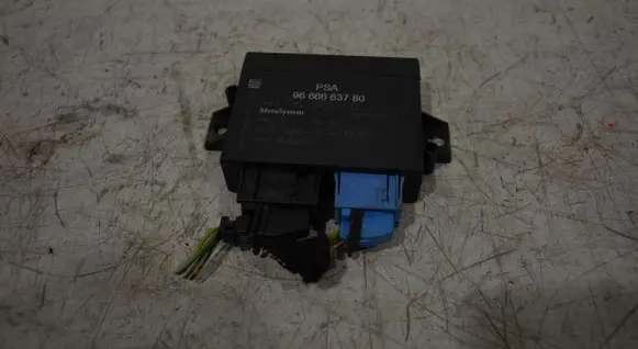 Peugeot 3008 I Parking PDC control unit/module 9666663780
