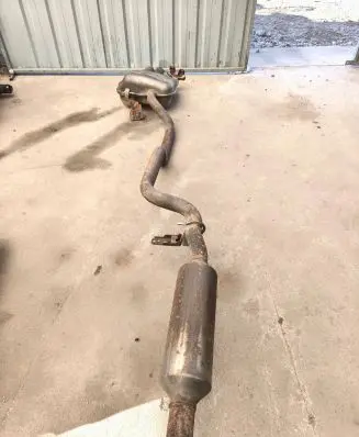 Audi A3 S3 8V Muffler/silencer 3C02532111 3C0118C EBP80202